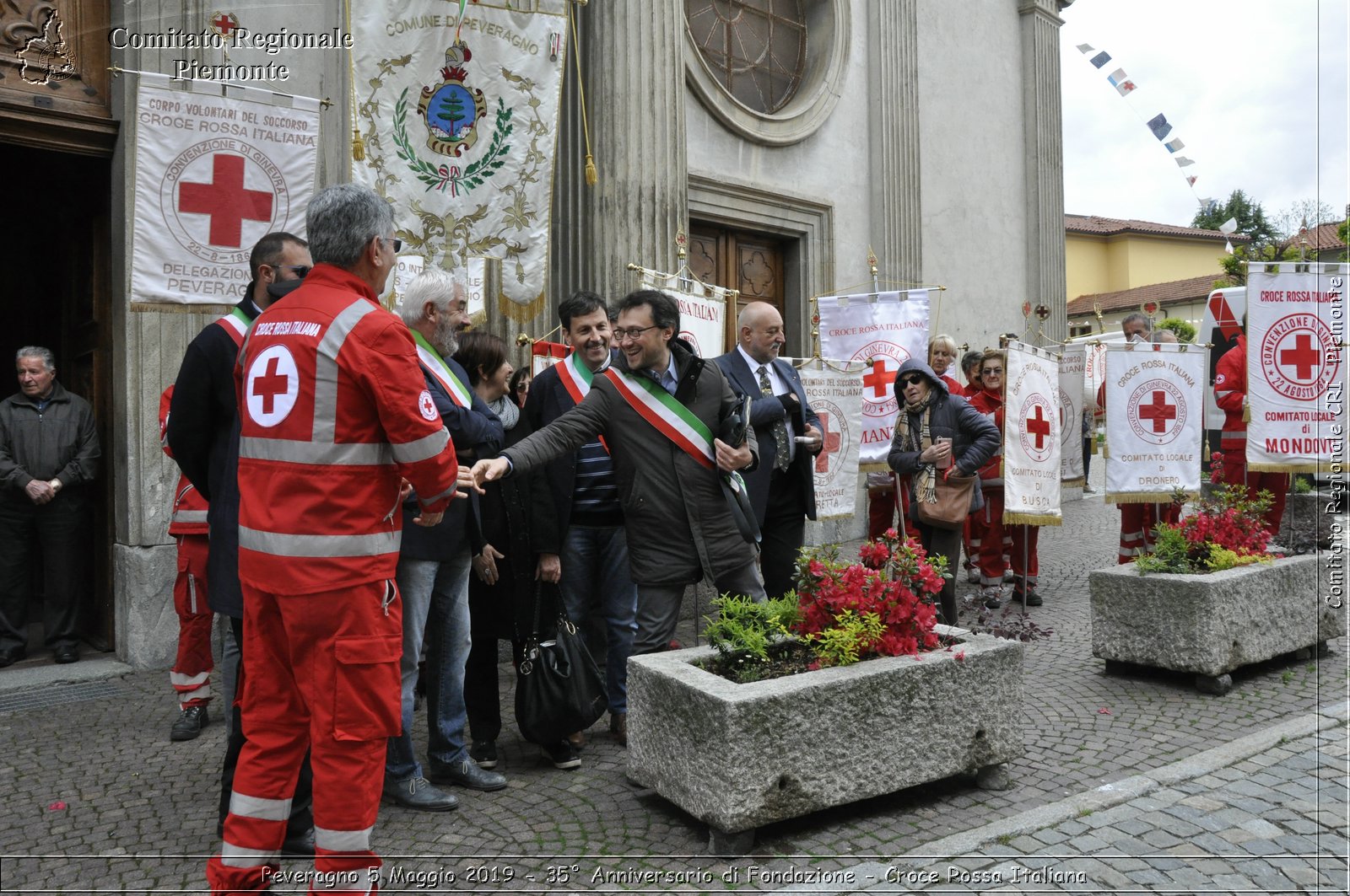 Peveragno 5 Maggio 2019 - 35 Anniversario di Fondazione - Croce Rossa Italiana - Comitato Regionale del Piemonte