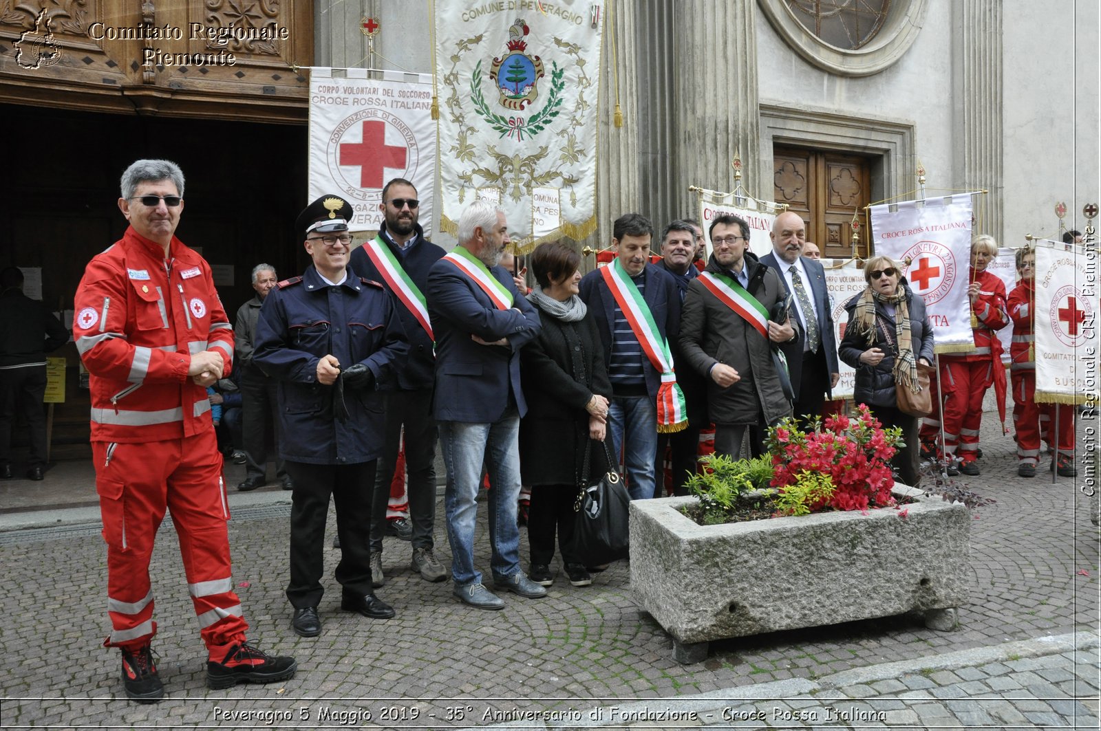 Peveragno 5 Maggio 2019 - 35 Anniversario di Fondazione - Croce Rossa Italiana - Comitato Regionale del Piemonte