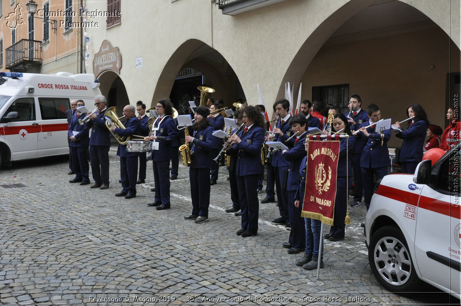 Peveragno 5 Maggio 2019 - 35 Anniversario di Fondazione - Croce Rossa Italiana - Comitato Regionale del Piemonte