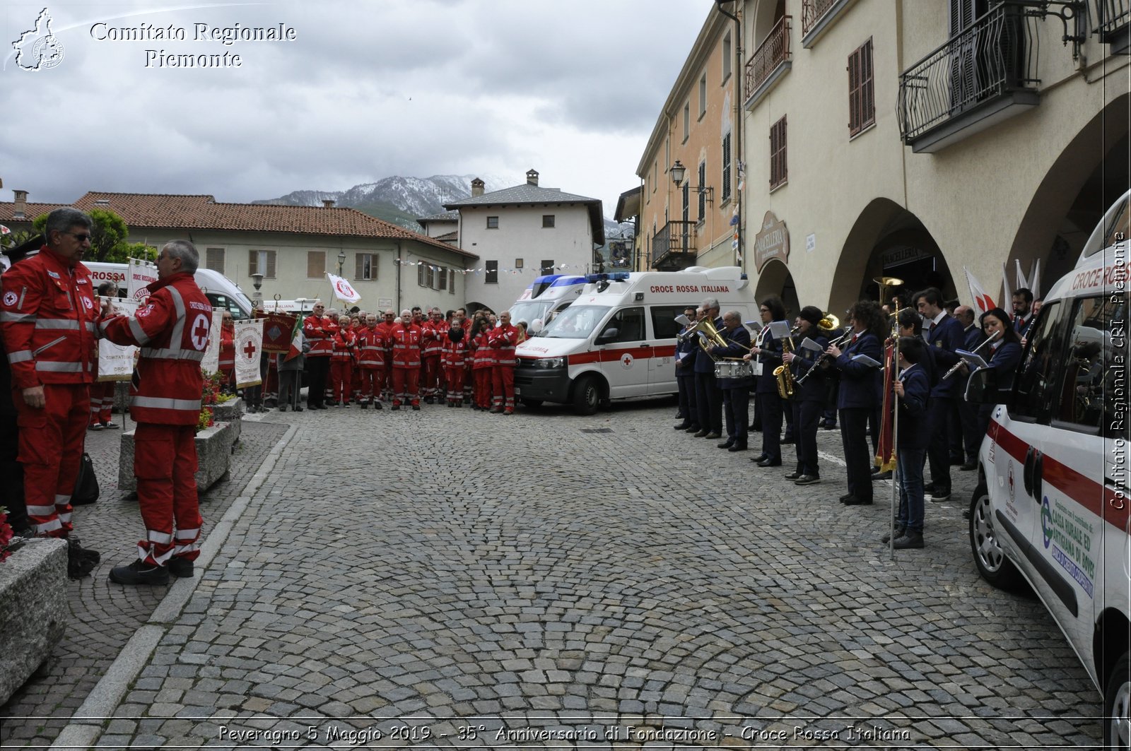 Peveragno 5 Maggio 2019 - 35 Anniversario di Fondazione - Croce Rossa Italiana - Comitato Regionale del Piemonte