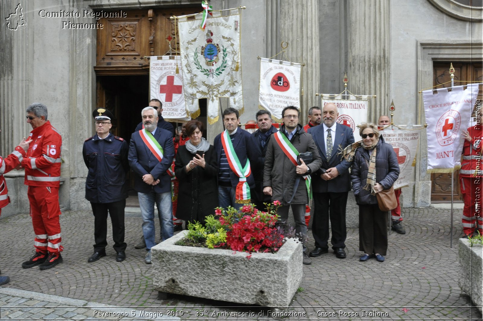 Peveragno 5 Maggio 2019 - 35 Anniversario di Fondazione - Croce Rossa Italiana - Comitato Regionale del Piemonte