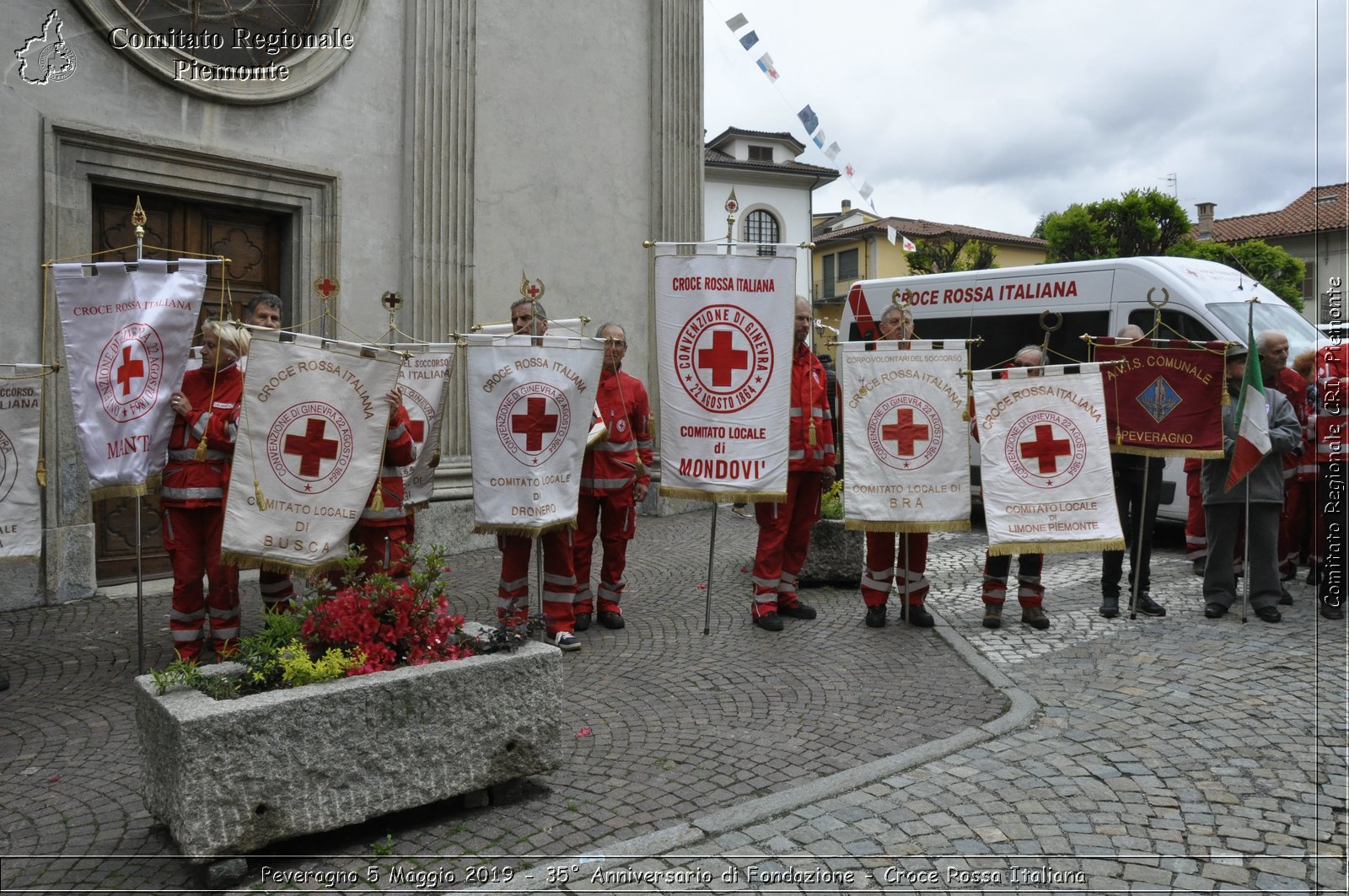 Peveragno 5 Maggio 2019 - 35 Anniversario di Fondazione - Croce Rossa Italiana - Comitato Regionale del Piemonte