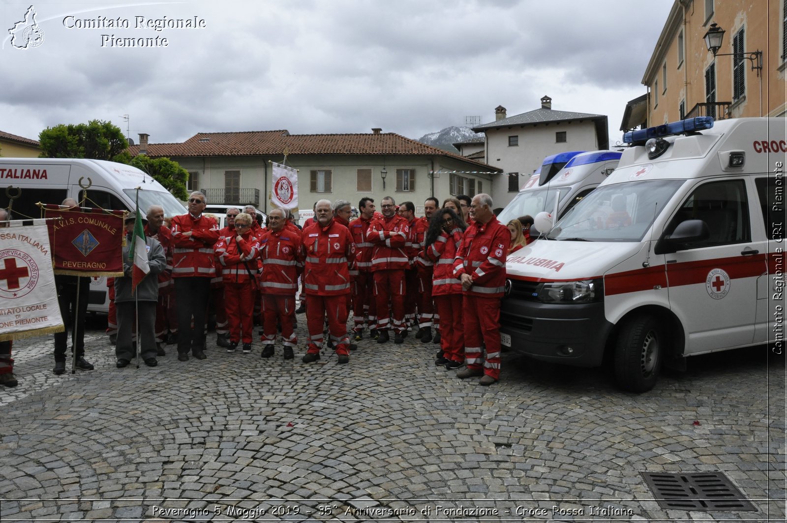 Peveragno 5 Maggio 2019 - 35 Anniversario di Fondazione - Croce Rossa Italiana - Comitato Regionale del Piemonte