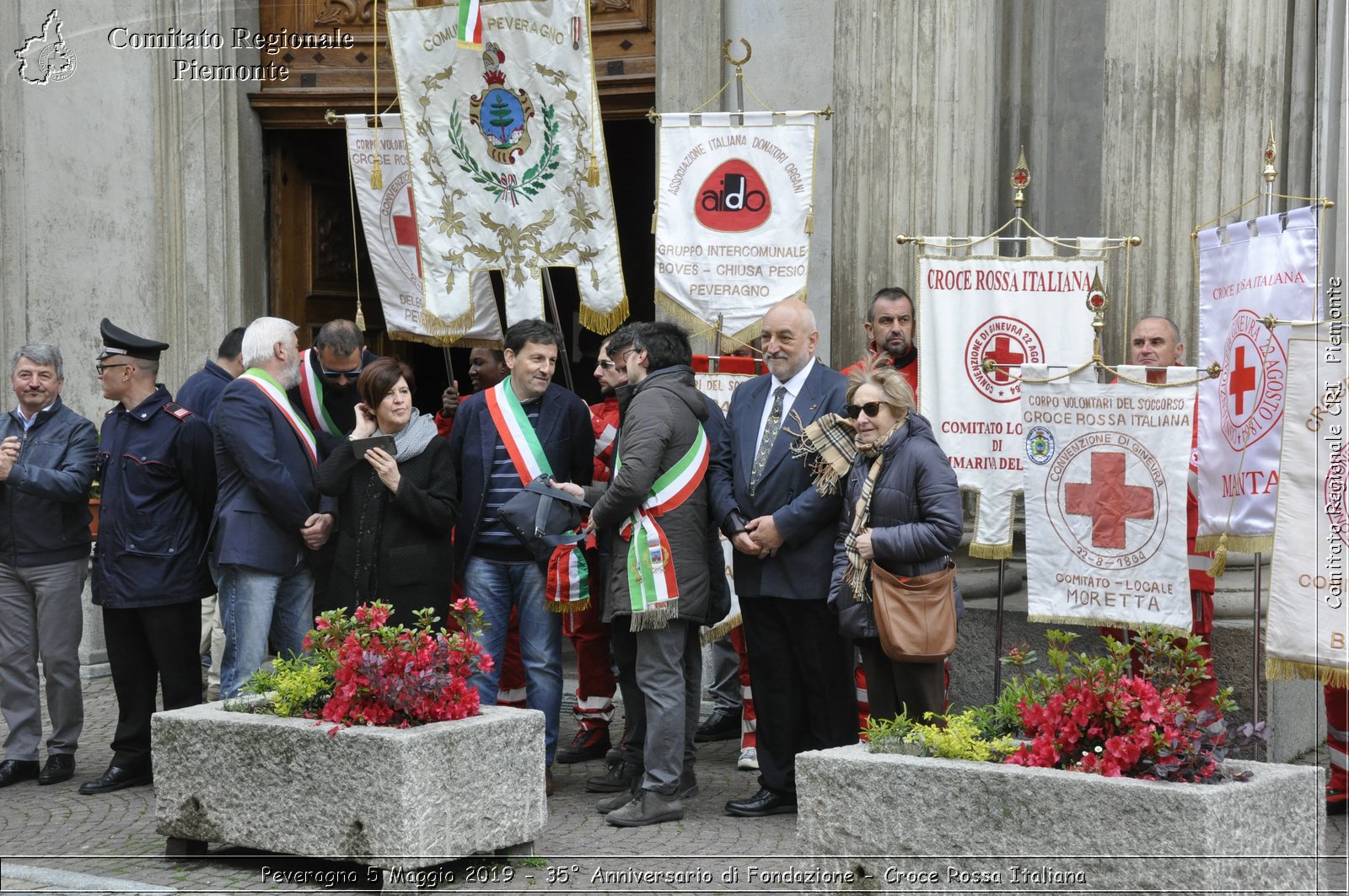 Peveragno 5 Maggio 2019 - 35 Anniversario di Fondazione - Croce Rossa Italiana - Comitato Regionale del Piemonte