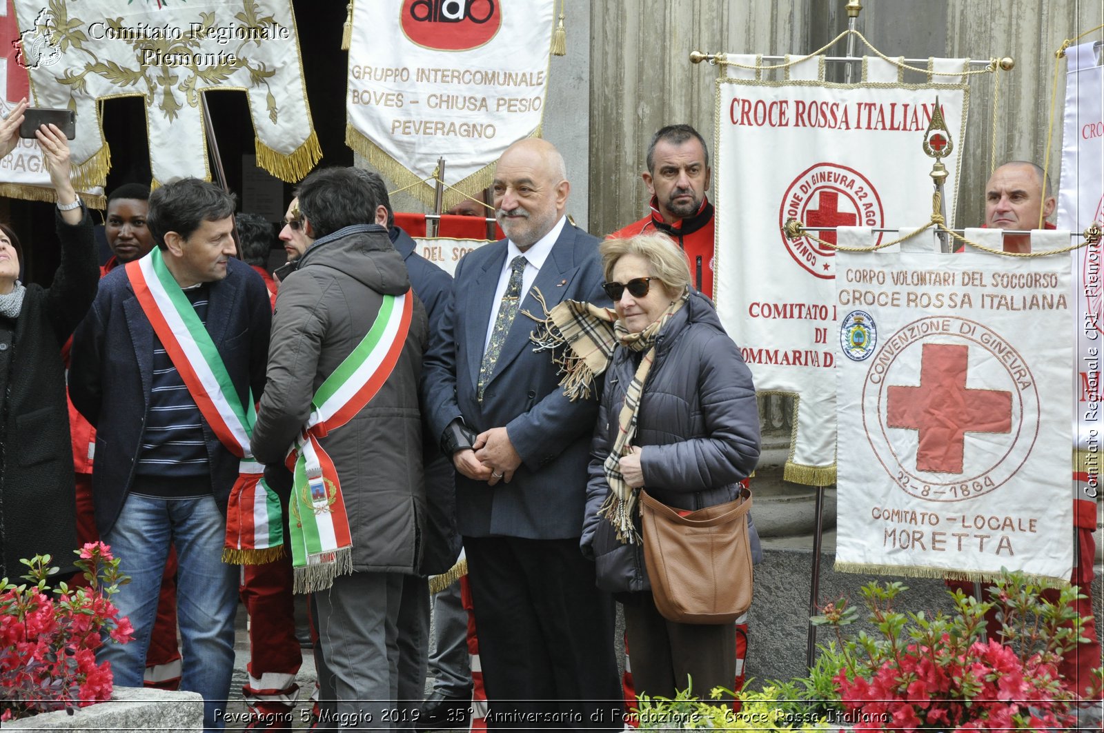 Peveragno 5 Maggio 2019 - 35 Anniversario di Fondazione - Croce Rossa Italiana - Comitato Regionale del Piemonte