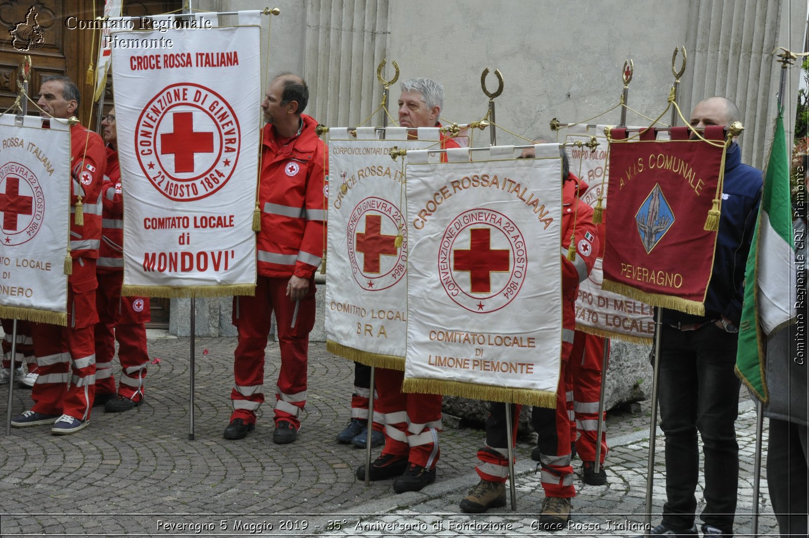 Peveragno 5 Maggio 2019 - 35 Anniversario di Fondazione - Croce Rossa Italiana - Comitato Regionale del Piemonte