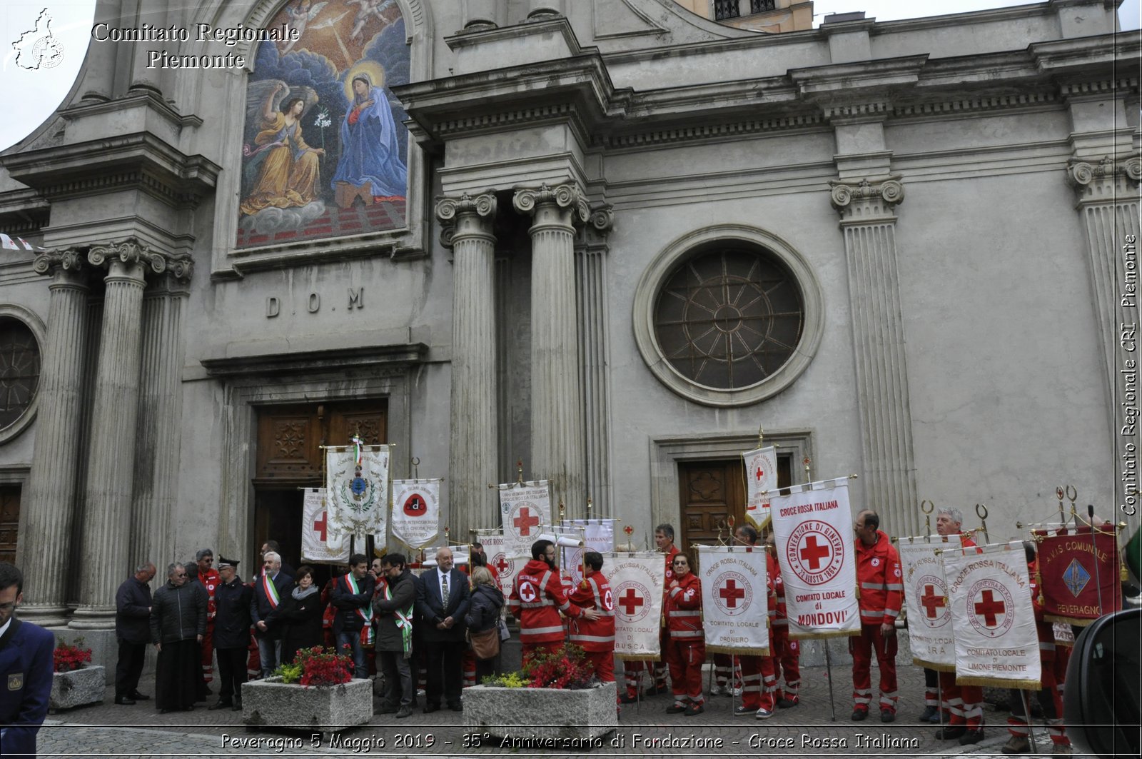 Peveragno 5 Maggio 2019 - 35 Anniversario di Fondazione - Croce Rossa Italiana - Comitato Regionale del Piemonte