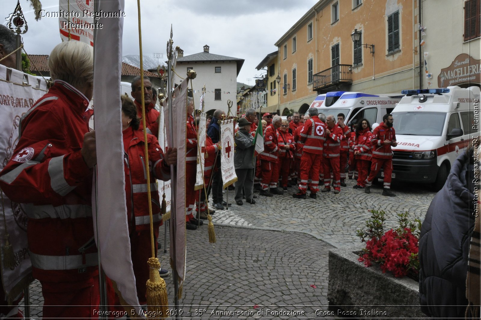 Peveragno 5 Maggio 2019 - 35 Anniversario di Fondazione - Croce Rossa Italiana - Comitato Regionale del Piemonte