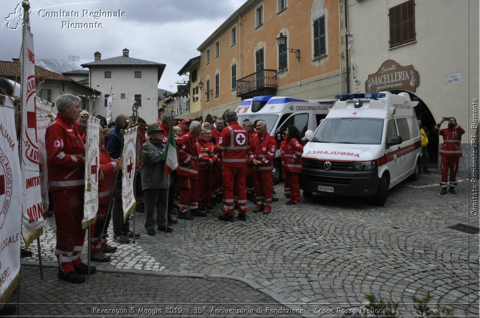 Peveragno 5 Maggio 2019 - 35 Anniversario di Fondazione - Croce Rossa Italiana - Comitato Regionale del Piemonte