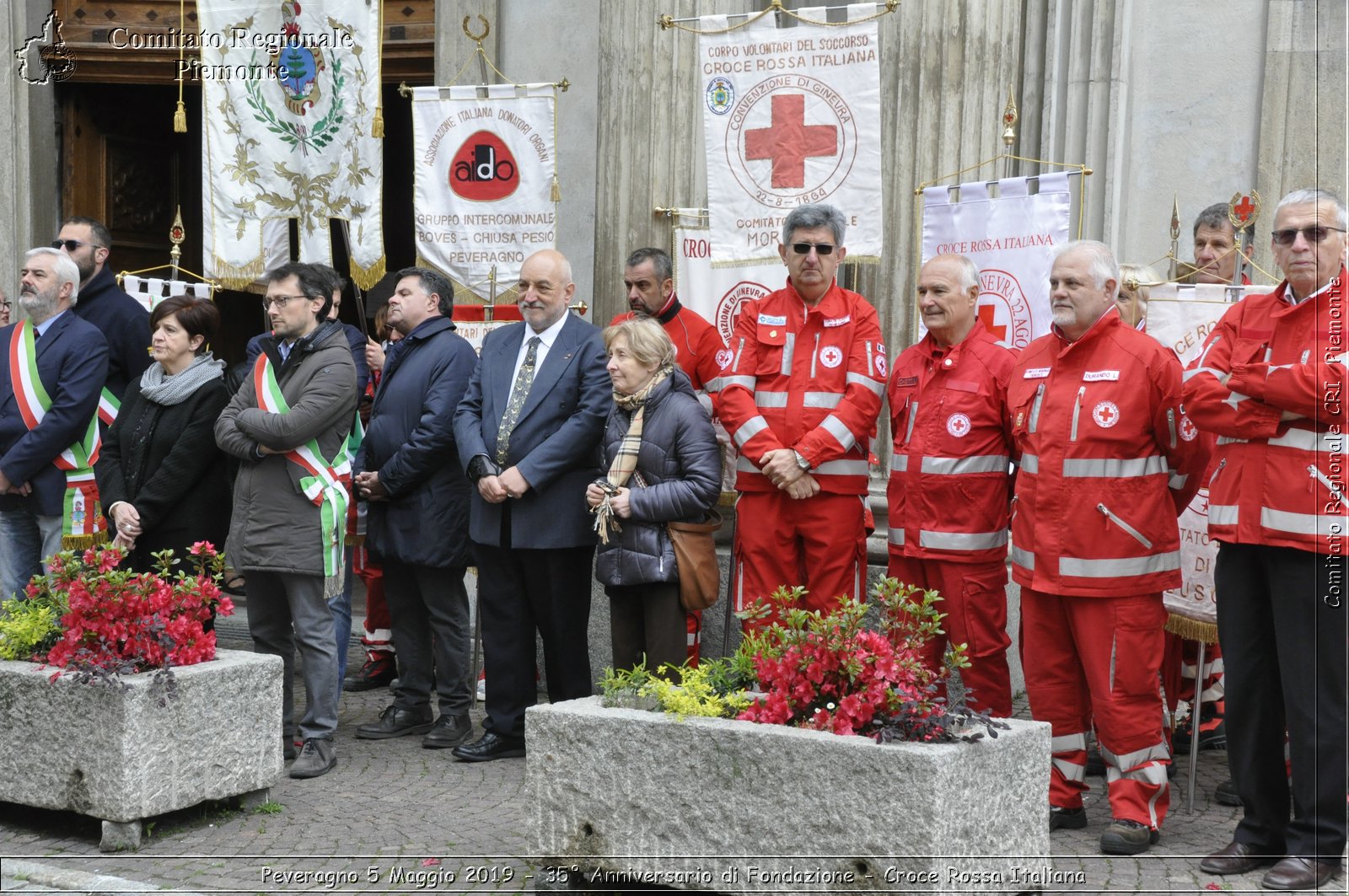 Peveragno 5 Maggio 2019 - 35 Anniversario di Fondazione - Croce Rossa Italiana - Comitato Regionale del Piemonte