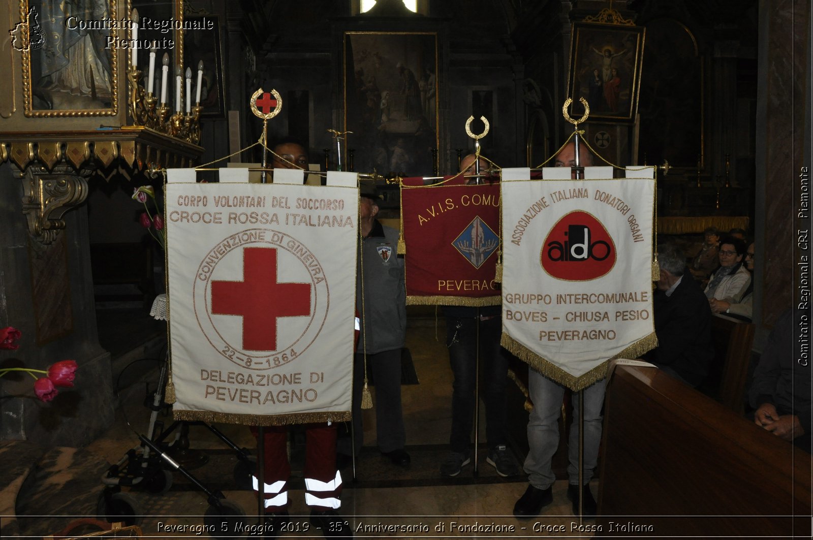 Peveragno 5 Maggio 2019 - 35 Anniversario di Fondazione - Croce Rossa Italiana - Comitato Regionale del Piemonte