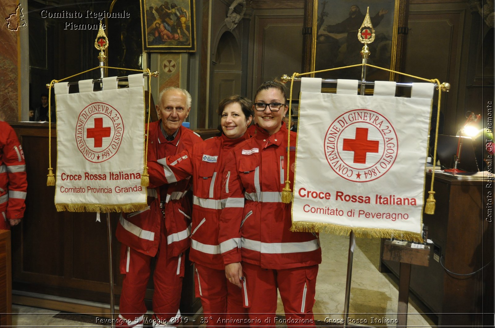 Peveragno 5 Maggio 2019 - 35 Anniversario di Fondazione - Croce Rossa Italiana - Comitato Regionale del Piemonte