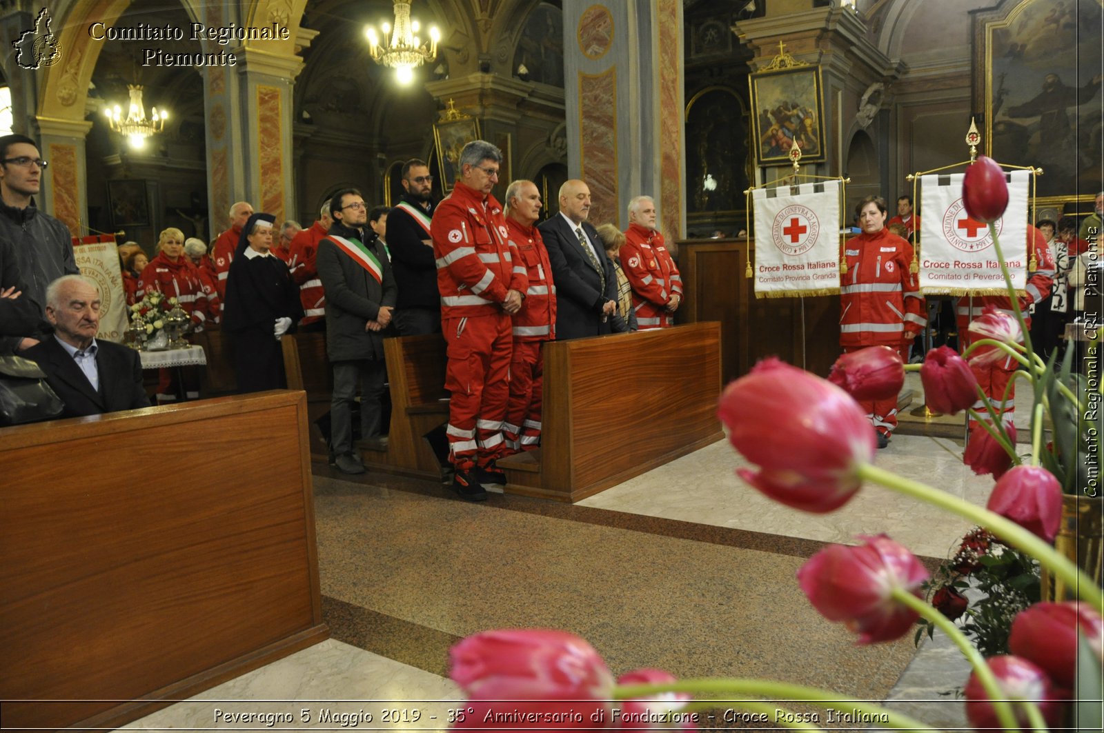 Peveragno 5 Maggio 2019 - 35 Anniversario di Fondazione - Croce Rossa Italiana - Comitato Regionale del Piemonte