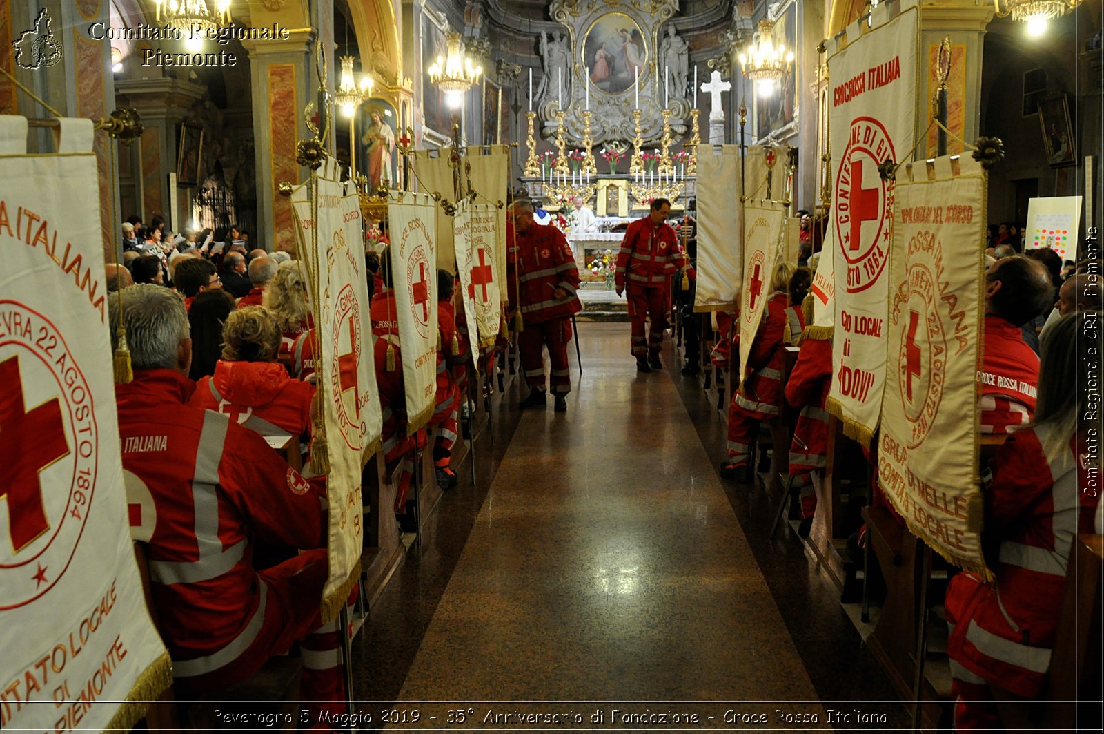 Peveragno 5 Maggio 2019 - 35 Anniversario di Fondazione - Croce Rossa Italiana - Comitato Regionale del Piemonte