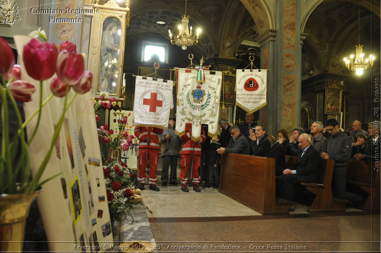 Peveragno 5 Maggio 2019 - 35 Anniversario di Fondazione - Croce Rossa Italiana - Comitato Regionale del Piemonte