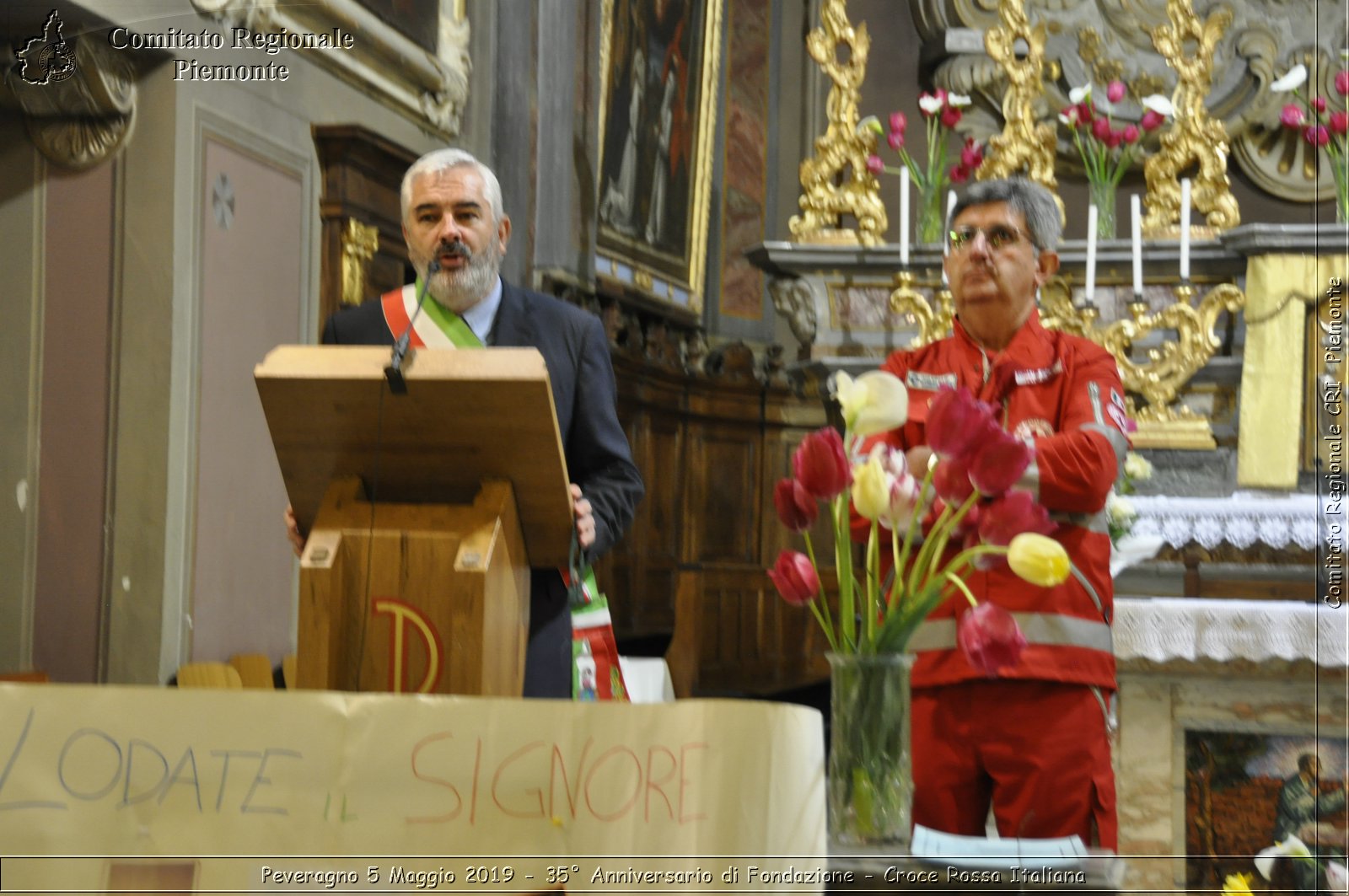 Peveragno 5 Maggio 2019 - 35 Anniversario di Fondazione - Croce Rossa Italiana - Comitato Regionale del Piemonte