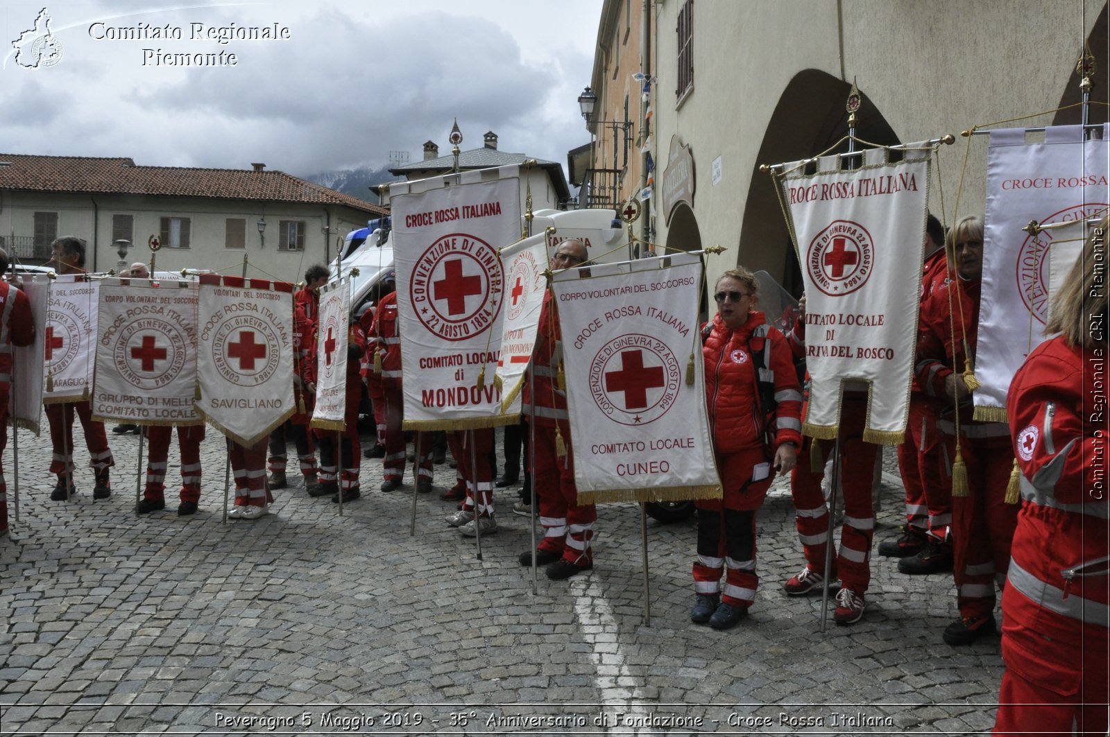 Peveragno 5 Maggio 2019 - 35 Anniversario di Fondazione - Croce Rossa Italiana - Comitato Regionale del Piemonte