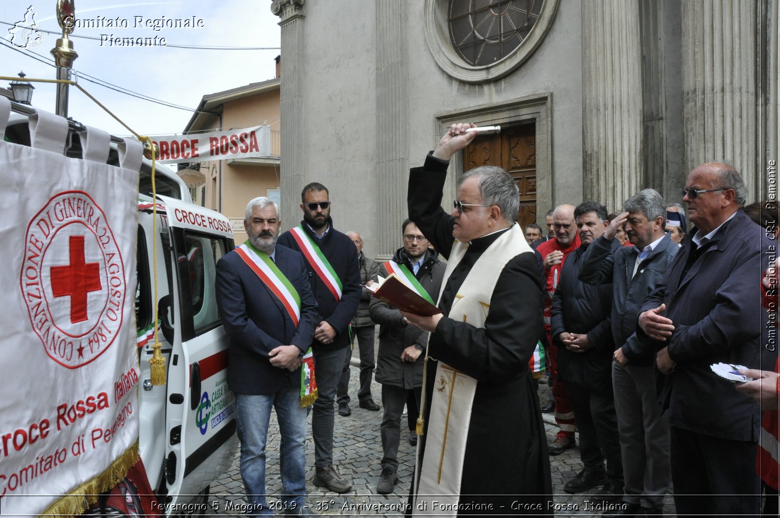 Peveragno 5 Maggio 2019 - 35 Anniversario di Fondazione - Croce Rossa Italiana - Comitato Regionale del Piemonte