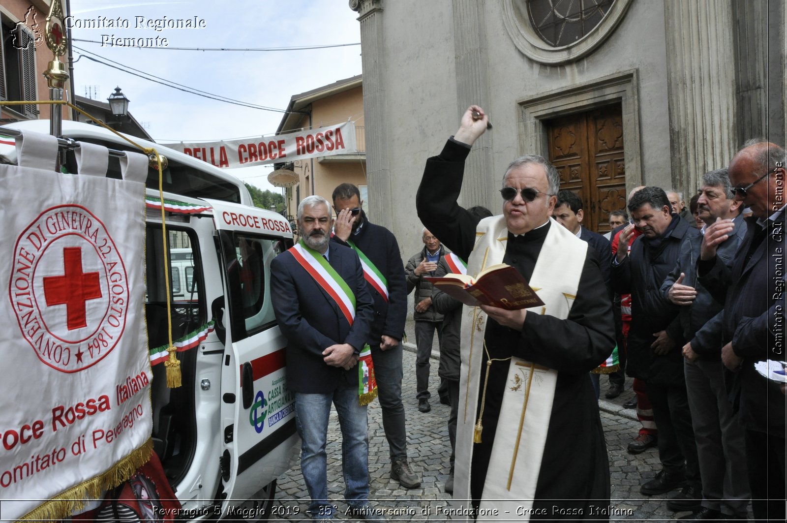 Peveragno 5 Maggio 2019 - 35 Anniversario di Fondazione - Croce Rossa Italiana - Comitato Regionale del Piemonte