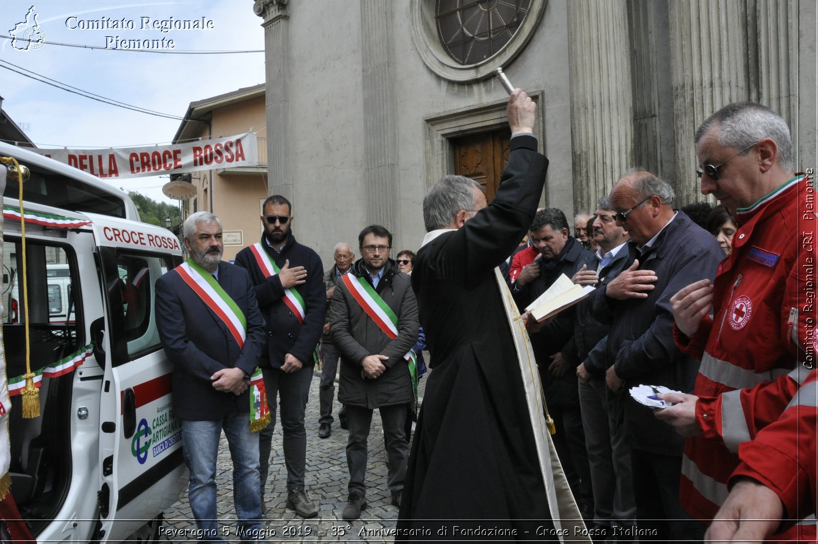 Peveragno 5 Maggio 2019 - 35 Anniversario di Fondazione - Croce Rossa Italiana - Comitato Regionale del Piemonte