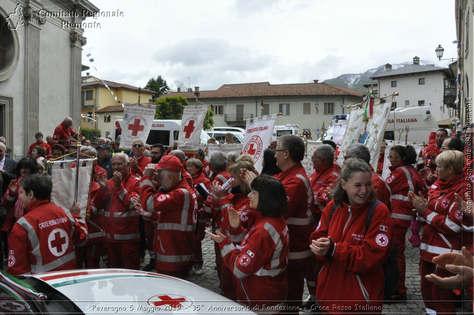 Peveragno 5 Maggio 2019 - 35 Anniversario di Fondazione - Croce Rossa Italiana - Comitato Regionale del Piemonte