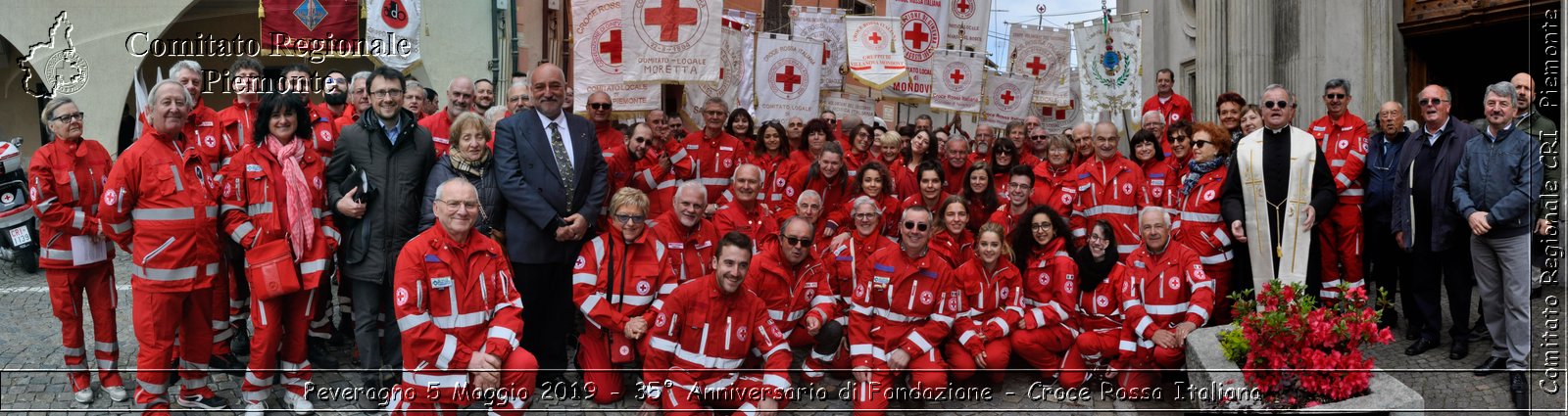 Peveragno 5 Maggio 2019 - 35 Anniversario di Fondazione - Croce Rossa Italiana - Comitato Regionale del Piemonte