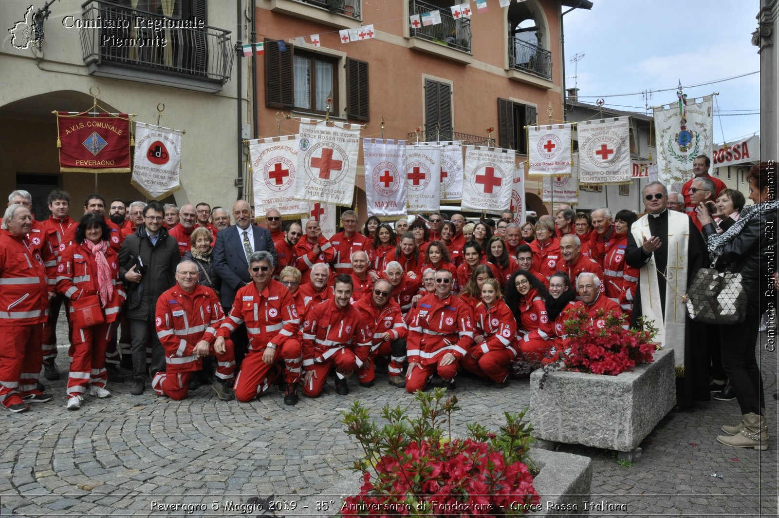 Peveragno 5 Maggio 2019 - 35 Anniversario di Fondazione - Croce Rossa Italiana - Comitato Regionale del Piemonte