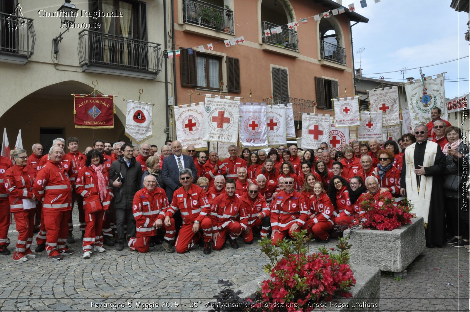 Peveragno 5 Maggio 2019 - 35 Anniversario di Fondazione - Croce Rossa Italiana - Comitato Regionale del Piemonte