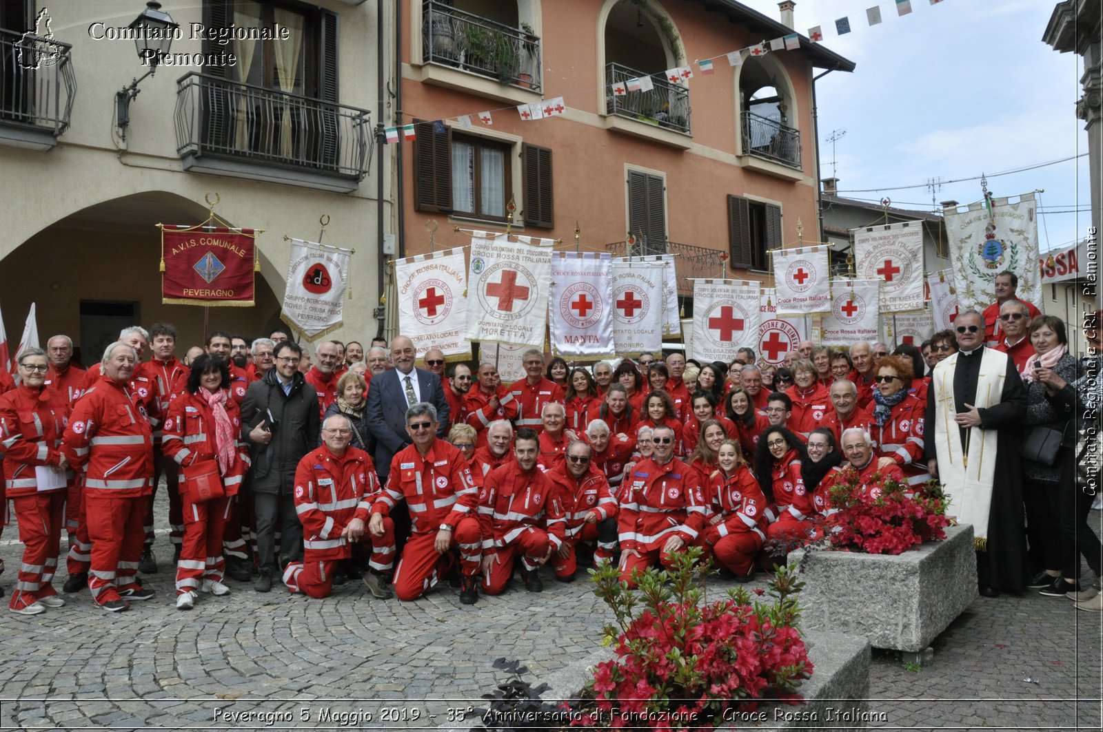 Peveragno 5 Maggio 2019 - 35 Anniversario di Fondazione - Croce Rossa Italiana - Comitato Regionale del Piemonte