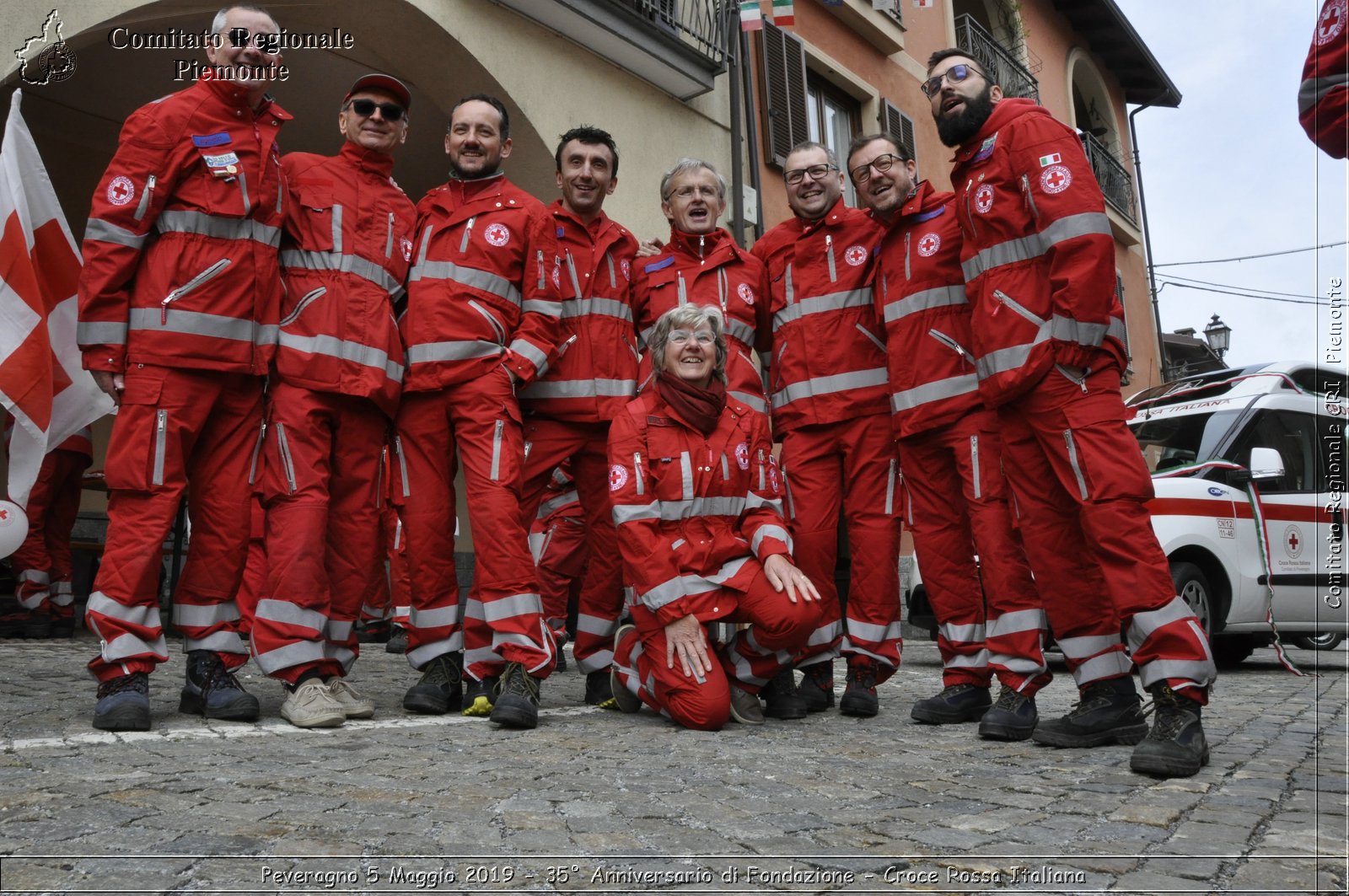 Peveragno 5 Maggio 2019 - 35 Anniversario di Fondazione - Croce Rossa Italiana - Comitato Regionale del Piemonte