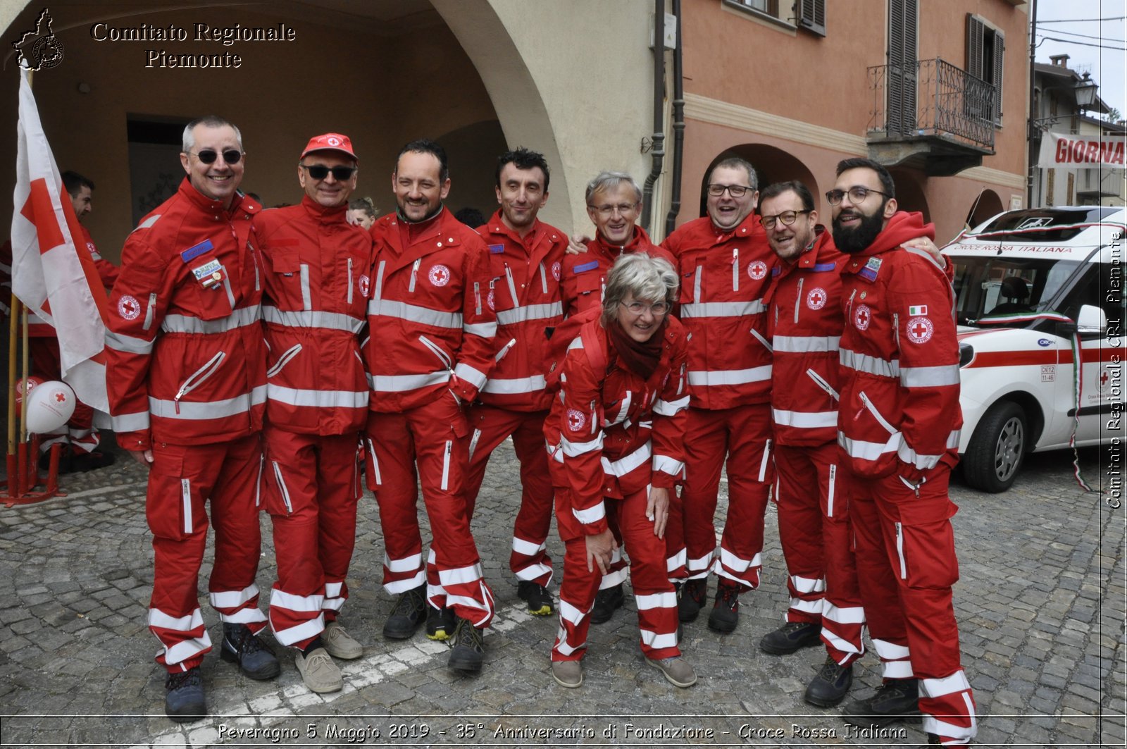 Peveragno 5 Maggio 2019 - 35 Anniversario di Fondazione - Croce Rossa Italiana - Comitato Regionale del Piemonte