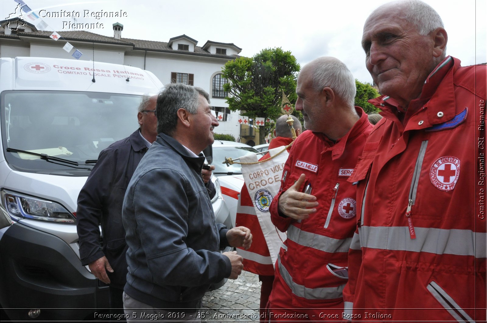 Peveragno 5 Maggio 2019 - 35 Anniversario di Fondazione - Croce Rossa Italiana - Comitato Regionale del Piemonte