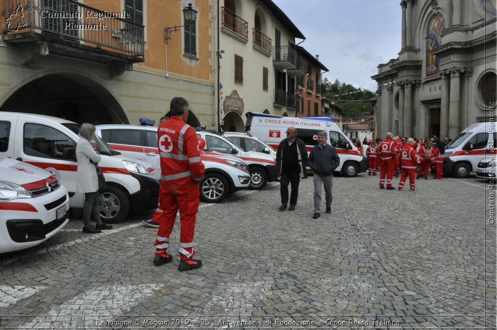 Peveragno 5 Maggio 2019 - 35 Anniversario di Fondazione - Croce Rossa Italiana - Comitato Regionale del Piemonte