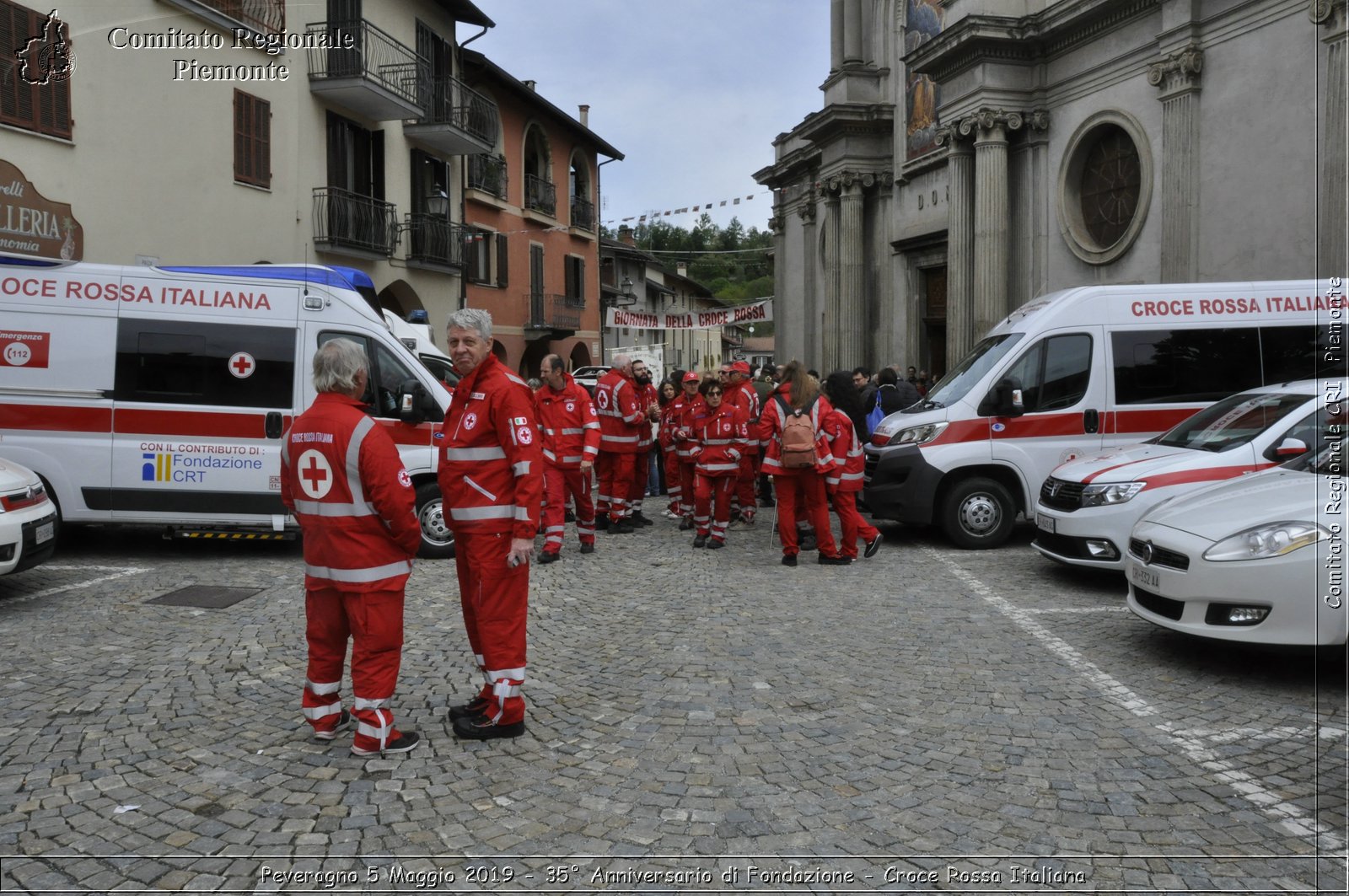 Peveragno 5 Maggio 2019 - 35 Anniversario di Fondazione - Croce Rossa Italiana - Comitato Regionale del Piemonte