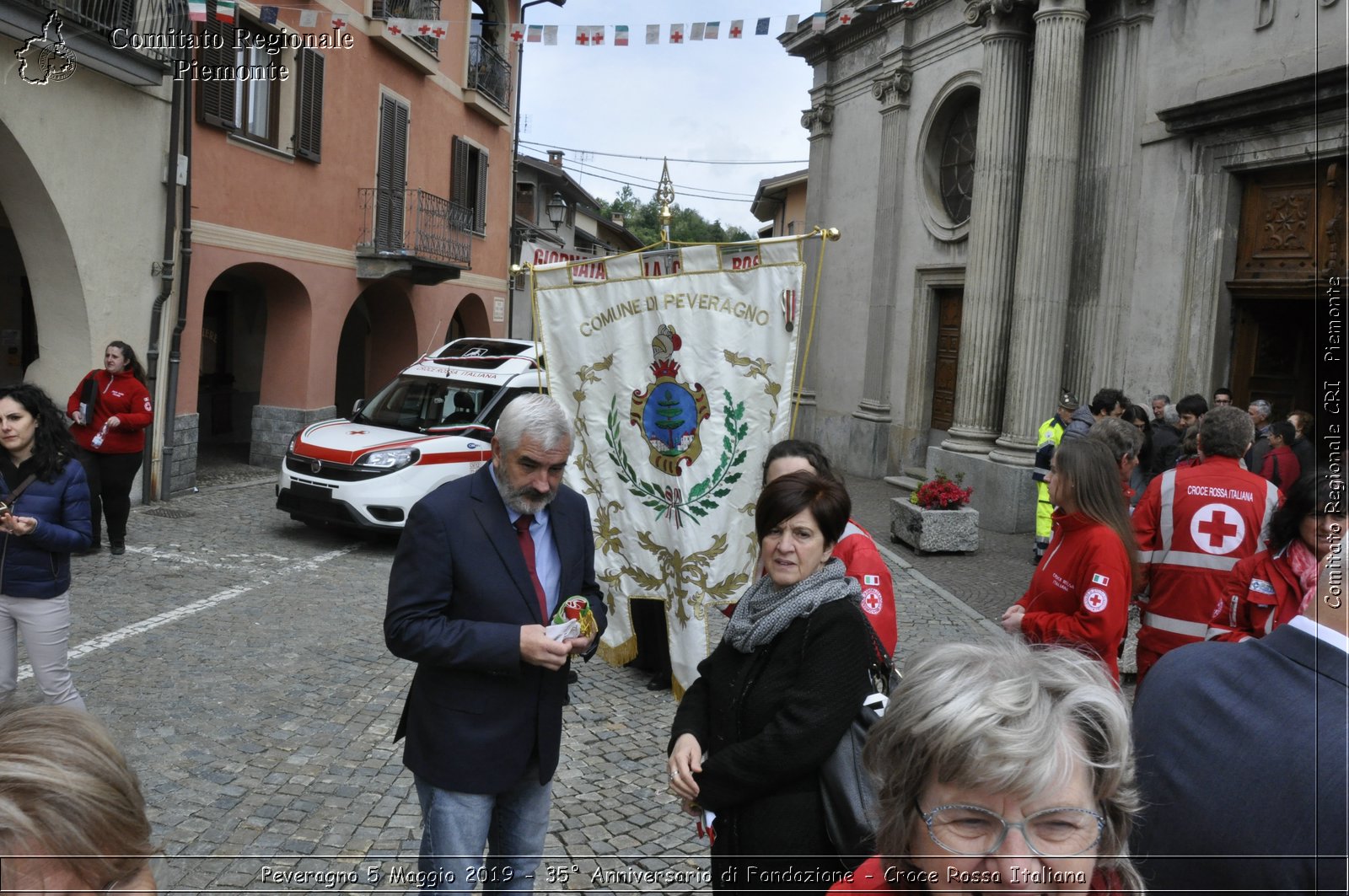 Peveragno 5 Maggio 2019 - 35 Anniversario di Fondazione - Croce Rossa Italiana - Comitato Regionale del Piemonte