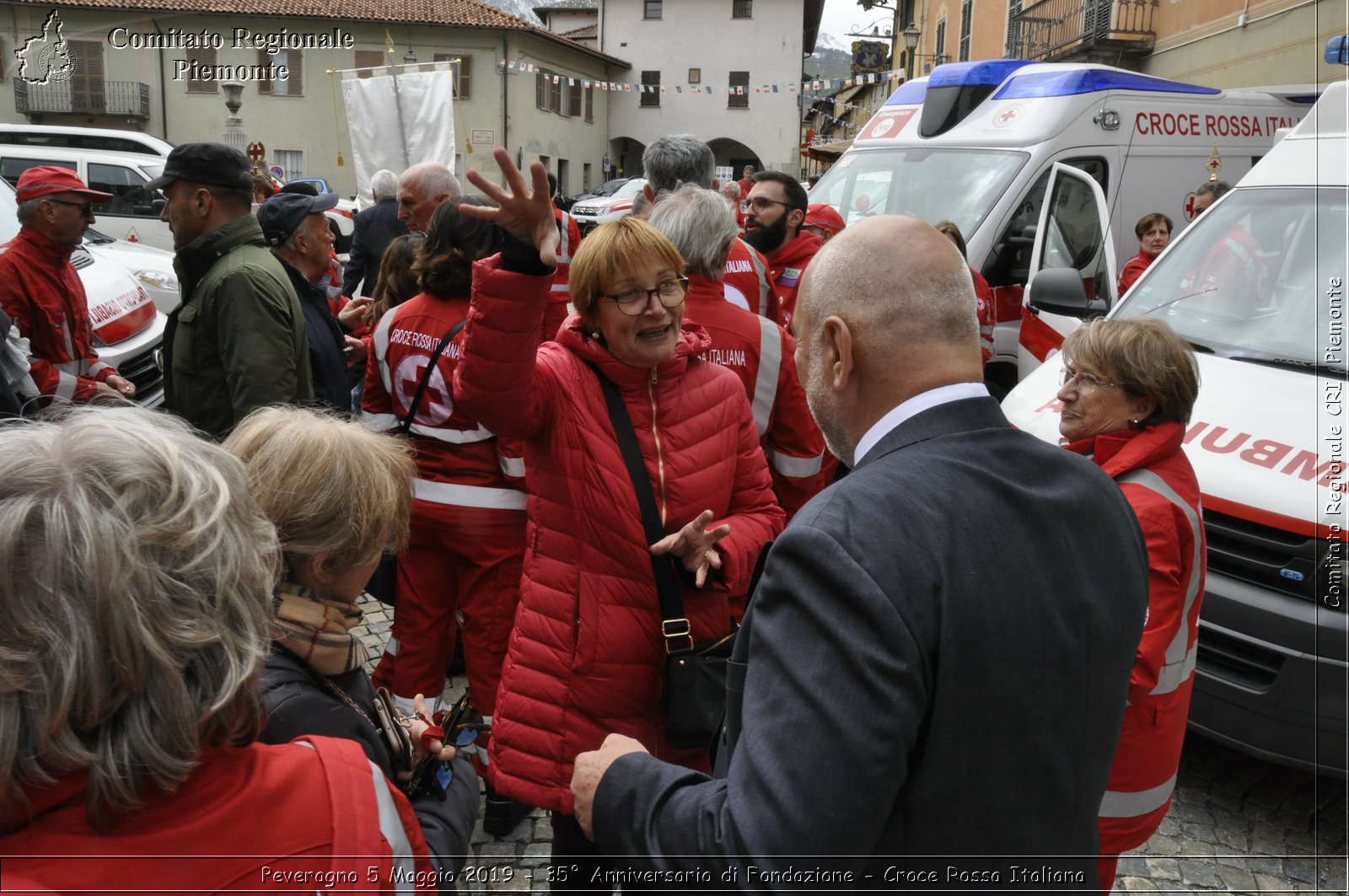 Peveragno 5 Maggio 2019 - 35 Anniversario di Fondazione - Croce Rossa Italiana - Comitato Regionale del Piemonte