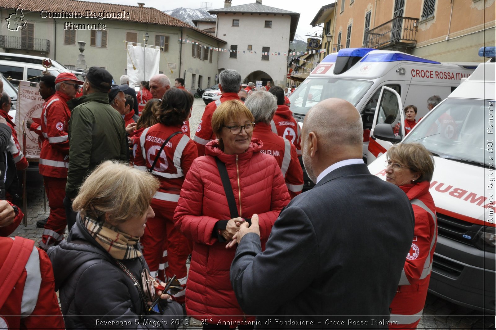 Peveragno 5 Maggio 2019 - 35 Anniversario di Fondazione - Croce Rossa Italiana - Comitato Regionale del Piemonte