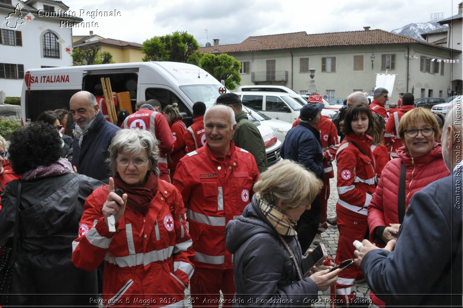 Peveragno 5 Maggio 2019 - 35 Anniversario di Fondazione - Croce Rossa Italiana - Comitato Regionale del Piemonte