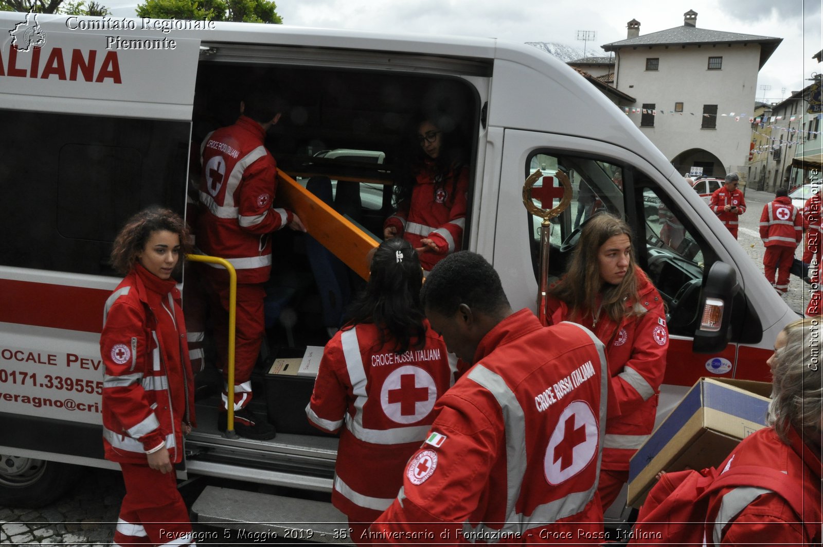 Peveragno 5 Maggio 2019 - 35 Anniversario di Fondazione - Croce Rossa Italiana - Comitato Regionale del Piemonte