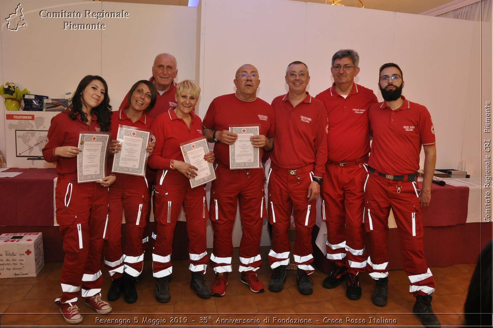 Peveragno 5 Maggio 2019 - 35 Anniversario di Fondazione - Croce Rossa Italiana - Comitato Regionale del Piemonte