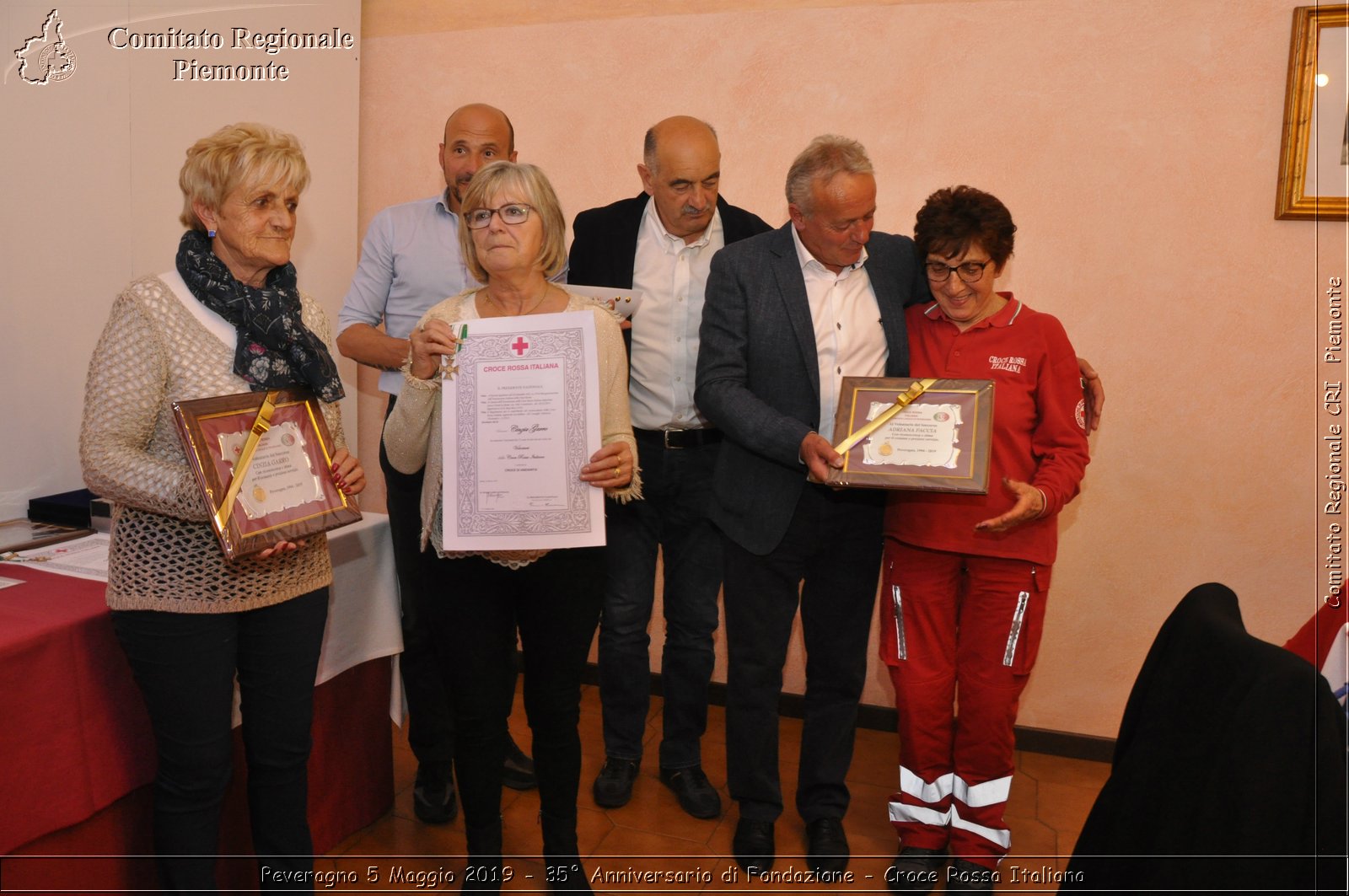 Peveragno 5 Maggio 2019 - 35 Anniversario di Fondazione - Croce Rossa Italiana - Comitato Regionale del Piemonte