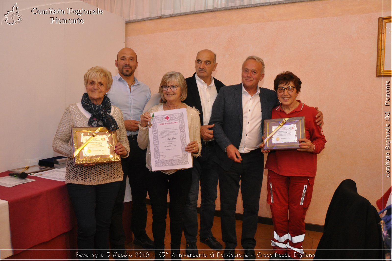 Peveragno 5 Maggio 2019 - 35 Anniversario di Fondazione - Croce Rossa Italiana - Comitato Regionale del Piemonte