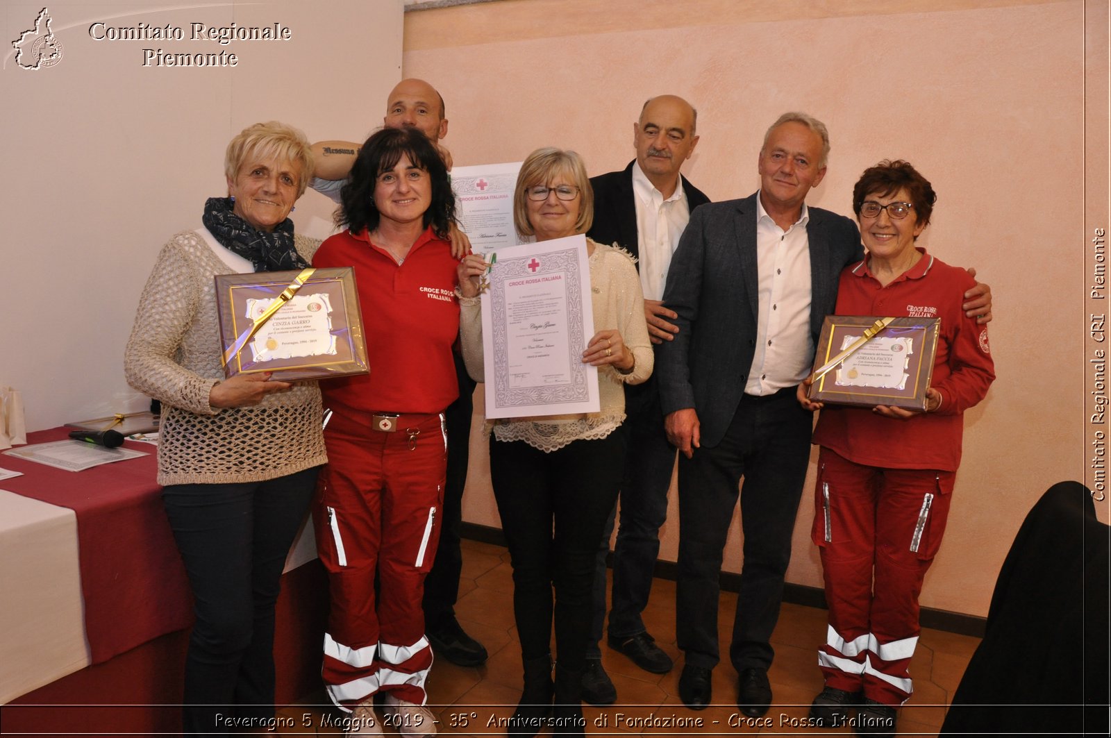 Peveragno 5 Maggio 2019 - 35 Anniversario di Fondazione - Croce Rossa Italiana - Comitato Regionale del Piemonte