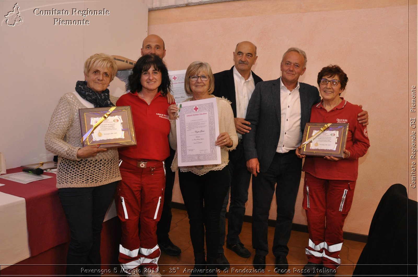 Peveragno 5 Maggio 2019 - 35 Anniversario di Fondazione - Croce Rossa Italiana - Comitato Regionale del Piemonte