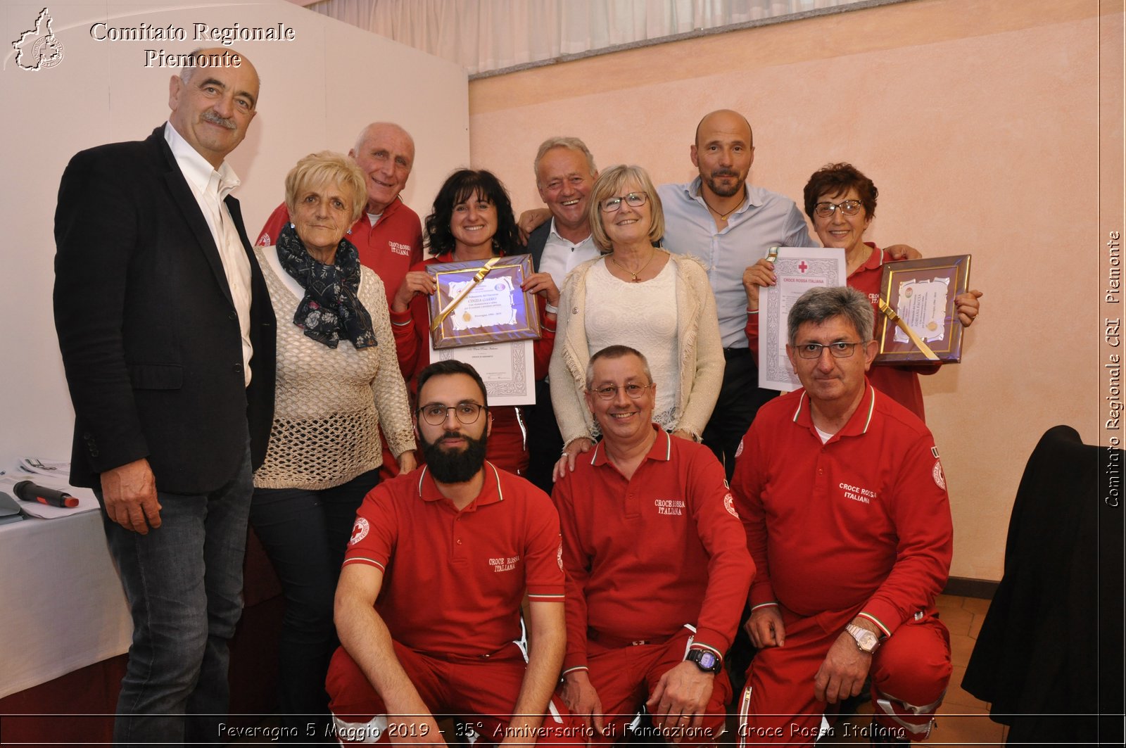 Peveragno 5 Maggio 2019 - 35 Anniversario di Fondazione - Croce Rossa Italiana - Comitato Regionale del Piemonte