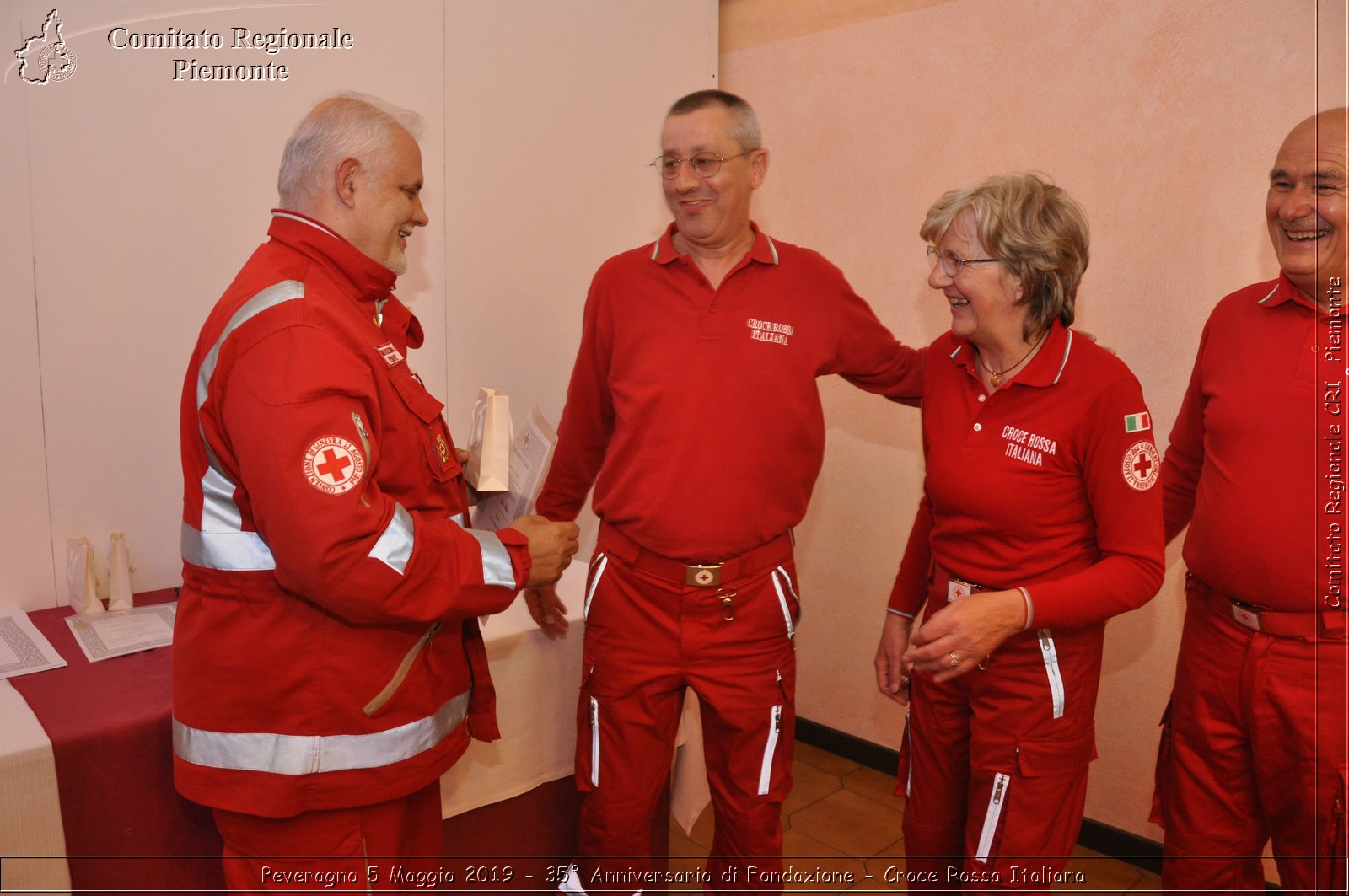 Peveragno 5 Maggio 2019 - 35 Anniversario di Fondazione - Croce Rossa Italiana - Comitato Regionale del Piemonte