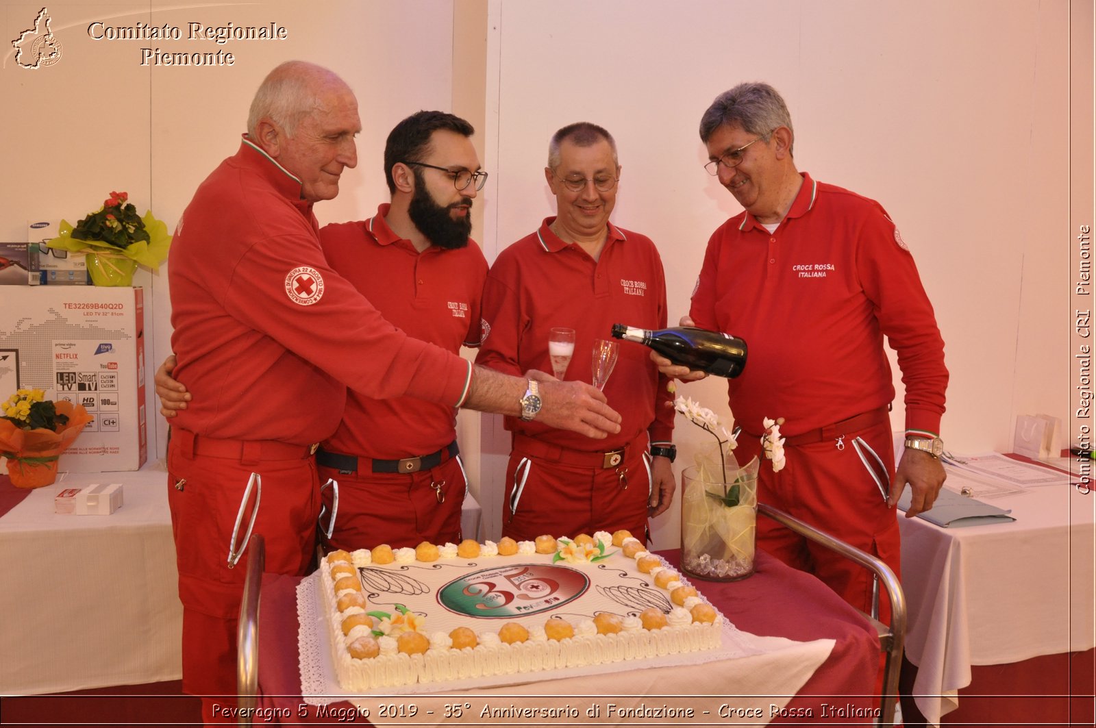 Peveragno 5 Maggio 2019 - 35 Anniversario di Fondazione - Croce Rossa Italiana - Comitato Regionale del Piemonte