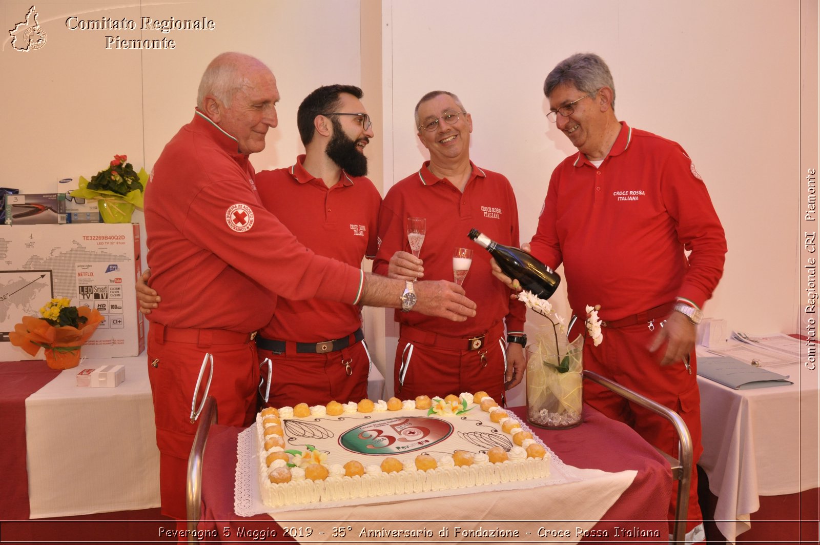 Peveragno 5 Maggio 2019 - 35 Anniversario di Fondazione - Croce Rossa Italiana - Comitato Regionale del Piemonte