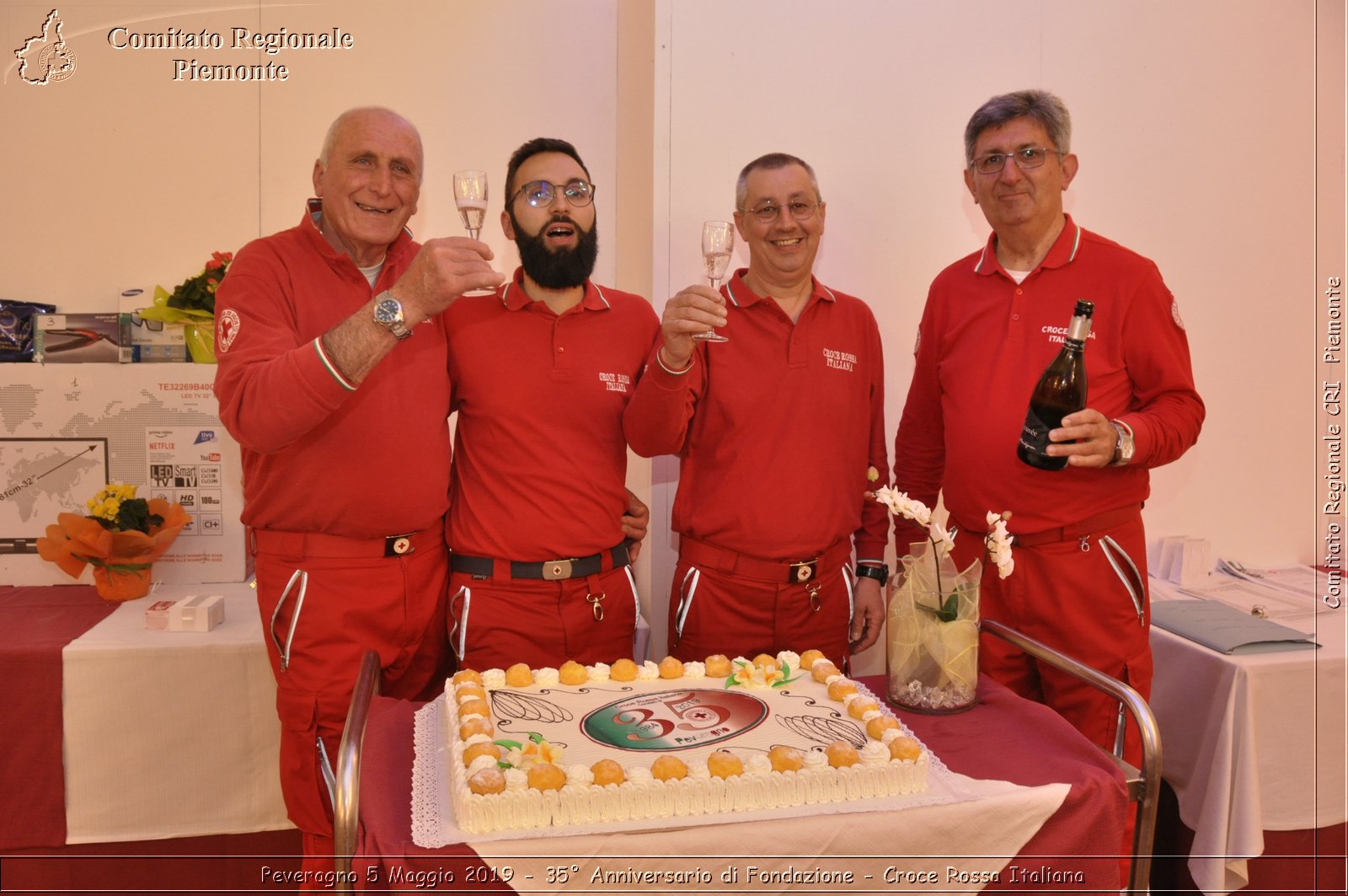 Peveragno 5 Maggio 2019 - 35 Anniversario di Fondazione - Croce Rossa Italiana - Comitato Regionale del Piemonte