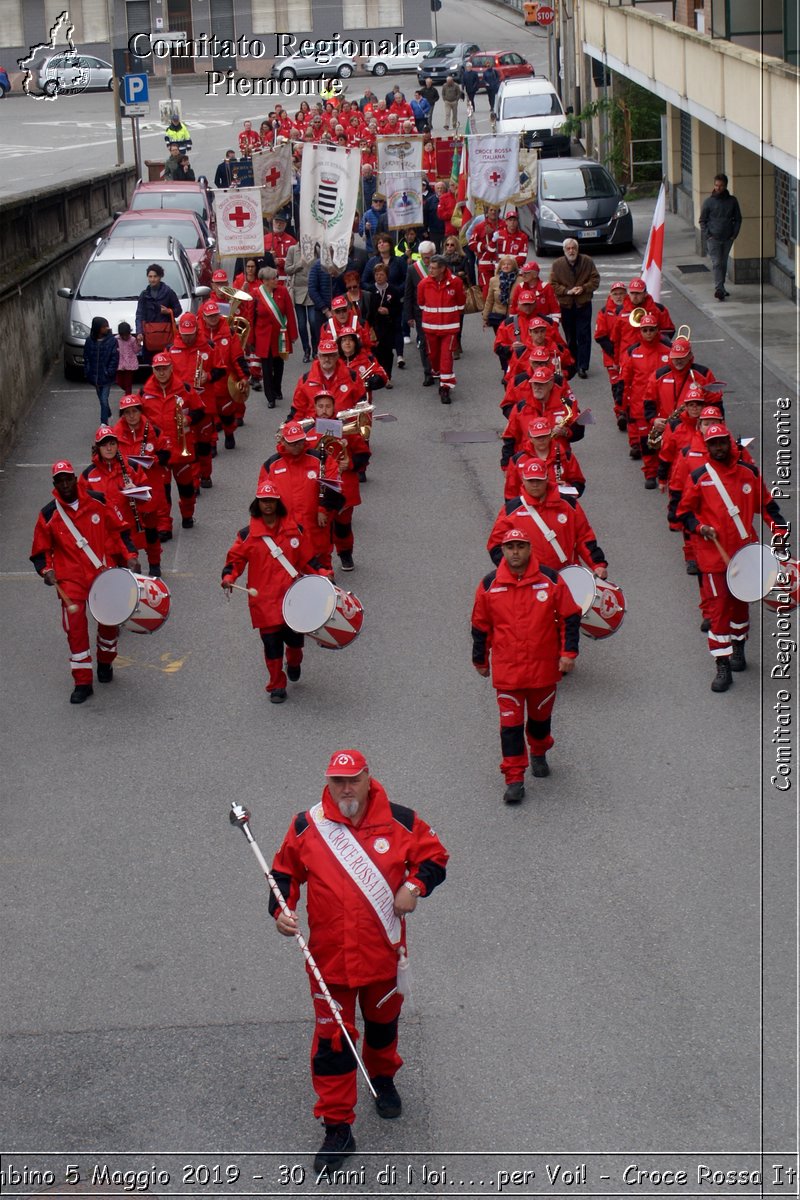 Strambino 5 Maggio 2019 - 30 Anni di Noi.....per Voi! - Croce Rossa Italiana - Comitato Regionale del Piemonte